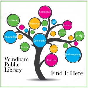 Windham Public Library logo