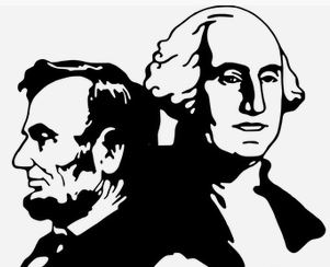 George Washington and Abraham Lincoln- Presidents Day