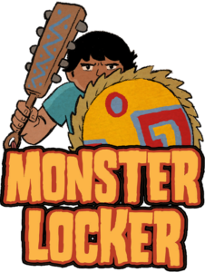 image of book cover monster locker by Andrés Vera Martínez
